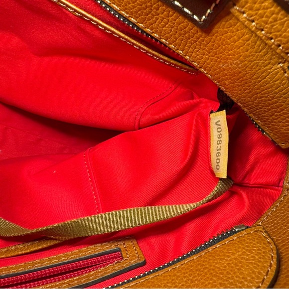 Dooney & Bourke Tan Leather Tote - Picture 8 of 8